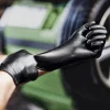 Рукавички нітрилові неприпудрені нестирильні - MERCATOR GoGrip Black L 50 шт. (RP30023004)