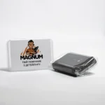 Синтетична глина (абразивна) Magnum Gray Heavy Clay Bar для очищення лакофарбового покриття 100 г