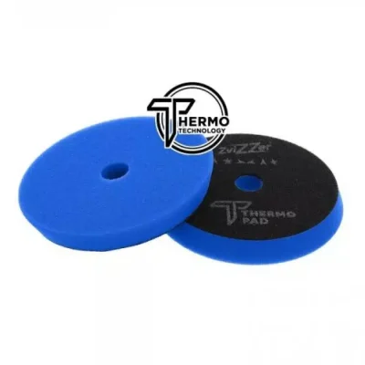 Полірувальний пад ZviZZer THERMO Pad, blue Ø140/20/125 mm, синій, середньої жорсткості ZV-TP00014020BE