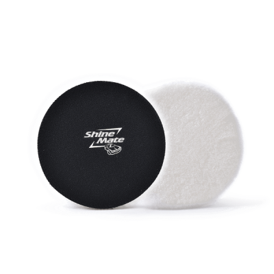 800x800-1000x1000 Полірувальний круг-пад вовна ShineMate 5" WOOL PAD з довгим ворсом (T160)