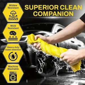 imgi_79_Sd904924bf84241948d24b407f385ce96n Рушник PVA Wash Premium для сушіння авто рожевий